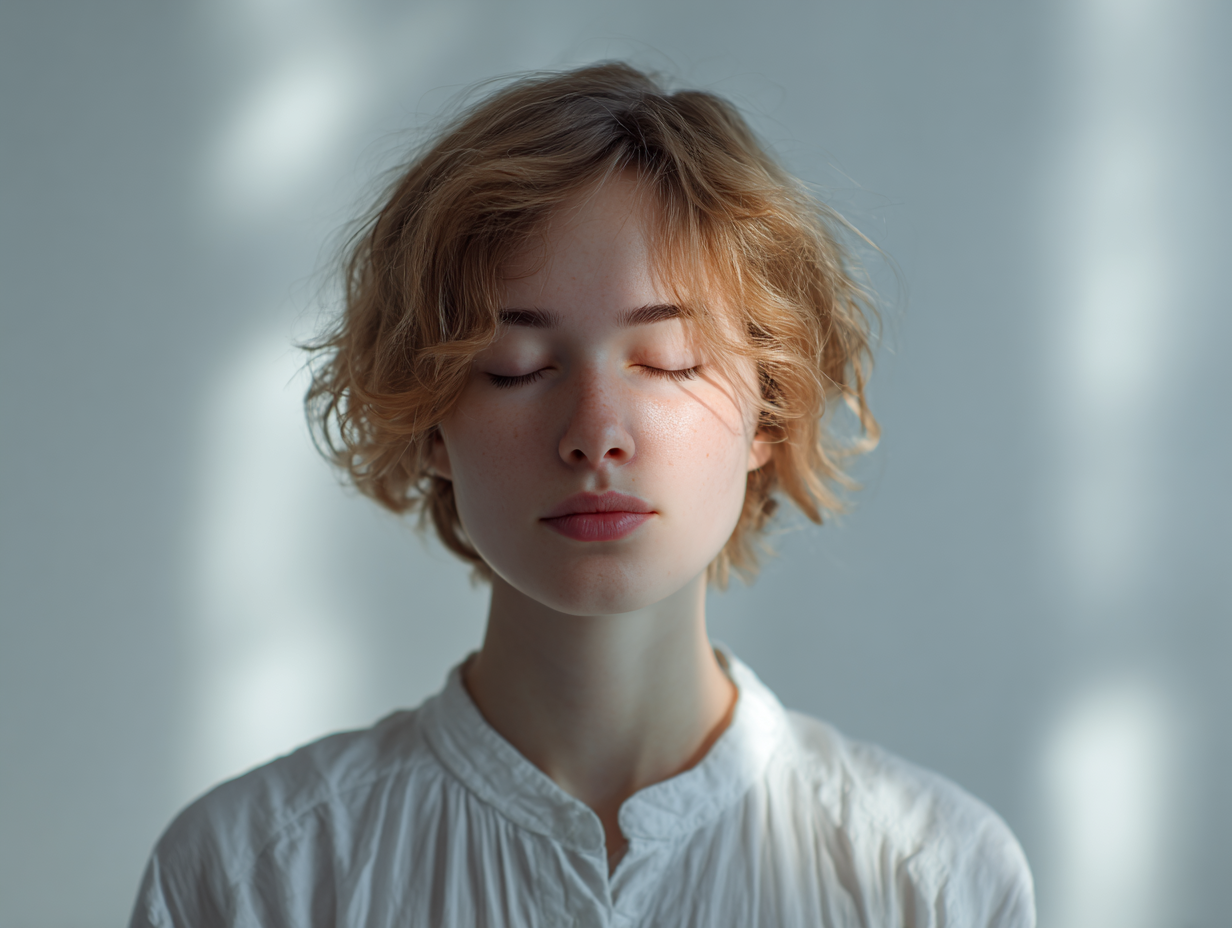 Práctica de meditación en un ambiente tranquilo